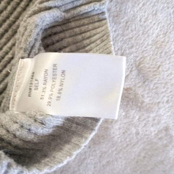 Summer & Rose Light Gray Crewneck Sweater Size XL Soft Knit - Picture 11 of 11